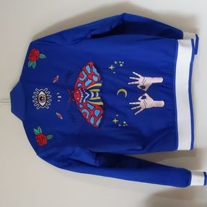 Adidas Embellished Bomber Jacket